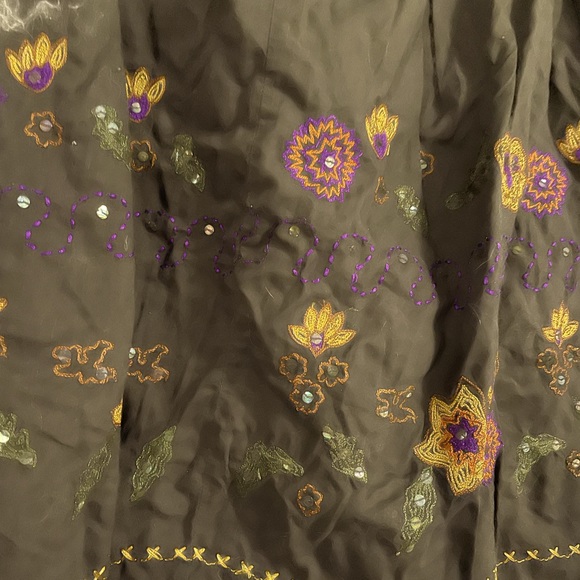 Esprit embroidered vintage skirt size 0 - Picture 2 of 3